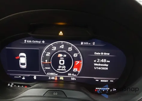 2017 Audi S3 2.0T Premium Plus из США, поврежденный, VIN WAUB1GFF9H1076278